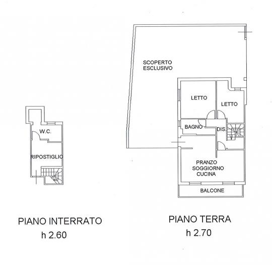 appartamento trilocale